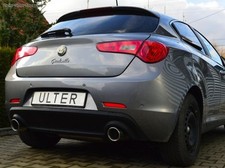 Ulter Acciaio Inox Sportivo Alfa Romeo Giulietta Tipo 940 1.4TB 1.6JTDM Je 100mm