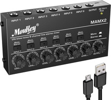 Moukey Audio Stereo Mixer, 6