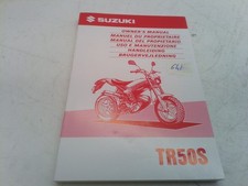 Suzuki TR 50s 97 manuale uso manutenzione 9901106f50dtd