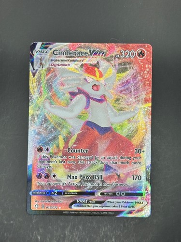 Cinderace vmax 019 - vmax, holo