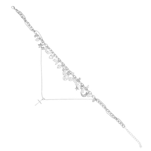 Collana con croce - , a