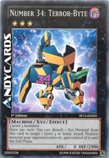 NUMBER 34: TERROR-BYTE • (Numero 34: Terror-Byte) • Comune • SP13 EN025 • 1Ed