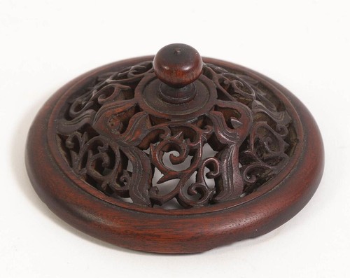 Chinese antique wood - lid, cover