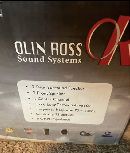 Olin ross or6050 1ch sistema - or6050, 5.1ch