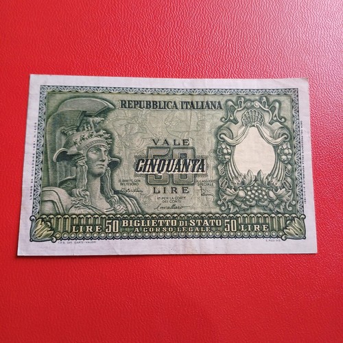 Vecchia banconota lire - vecchia,