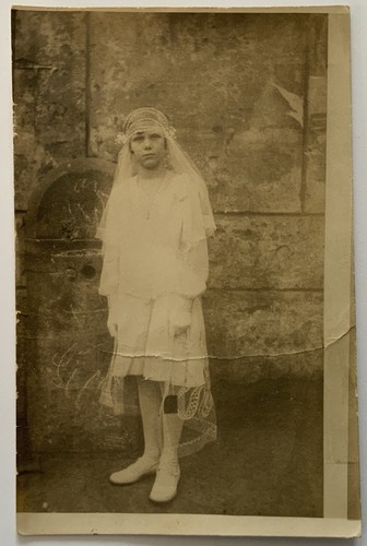 Foto antica ritratto comunione - foto,