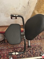 HOMCOM Cyclette Orizzontale con Seduta Regolabile 8 Resistenze e Monitor LCD