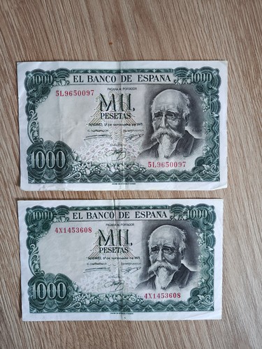Lot billets espagne - lot, 2