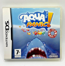 Aqua Panic! Nintendo DS 3DS Nds Gioco FUNZIONANTE ITA italiano usato