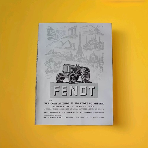 Pubblicità trattori fendt - trattori, da