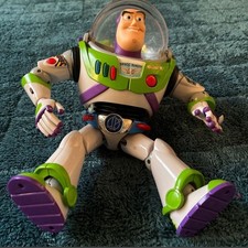 Disney Toy Story Collezione Talking BUZZ LIGHTYEAR UTILITY con CINTURA Rara -Giappone