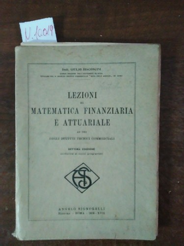 Matematica finanziaria - , e