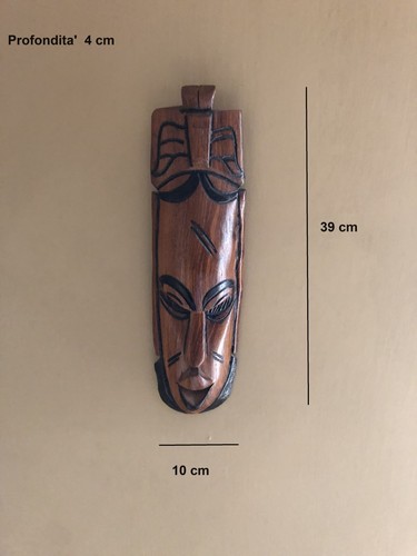 Maschera etnica legno - etnica,