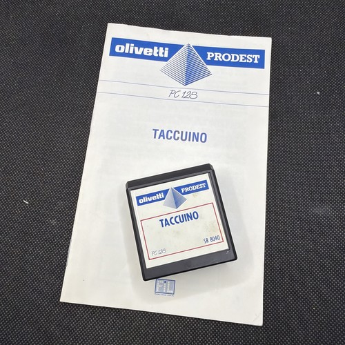 Taccuino olivetti prodest pc - -,