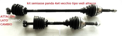 Semiasse panda 4x4 completi - 4x4,