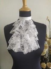 Col jabot dentelle pour - col,