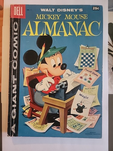 Almanacco topolino walt - topolino,