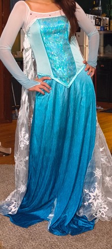 Costume frozen elsa adulto - adulto, l/m
