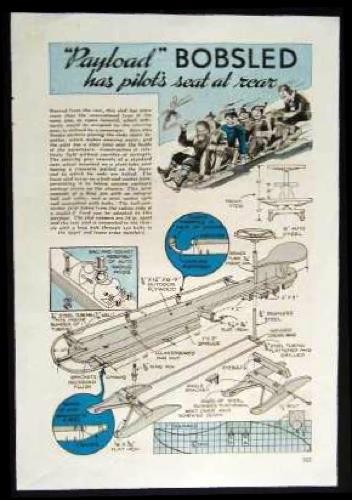 Bobsled posti bob slitta - bobsled,