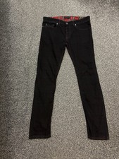 Jeans uomo Diesel nero oro