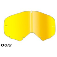 LENTE DI RICAMBIO XFUN  MASCHERA SALICE MX2 SPECCHIATA ORO 