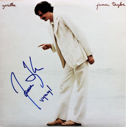 James taylor disco autografato - james,