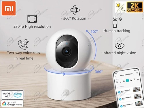 Telecamera xiaomi 360 - telecamera, 360°