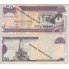 DOMINICAN REPUBLIC 50 Pesos