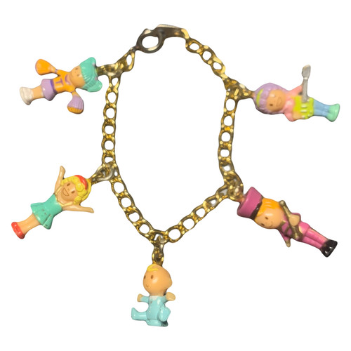 Bracciale vintage polly pocket - bracciale,