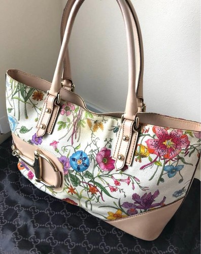 Borsa gucci flora horsebit - borsa,