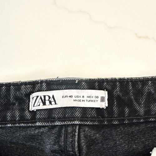 Jeans donna zara nero - jeans,