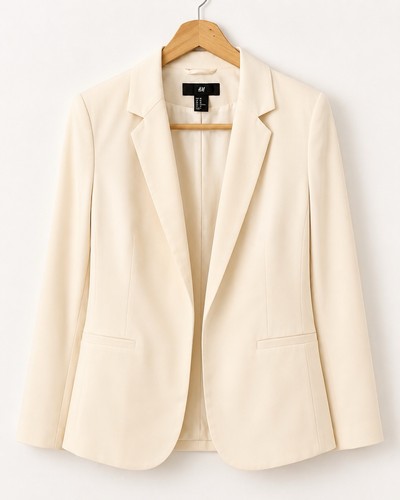 Blazer sartoriale panna - blazer, h&m