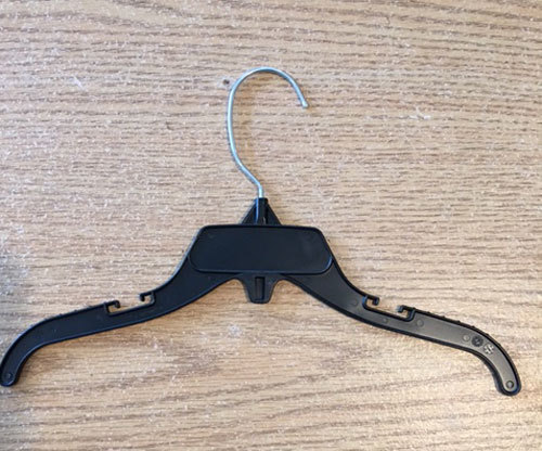 Appendiabiti plastica nera - in,