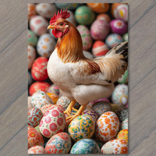 Art Print Rooster Chicken