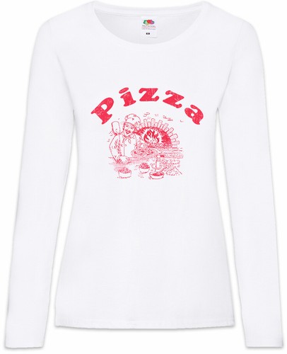 Pizza box maglietta - maglietta, donna