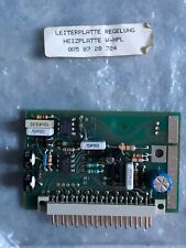 SCHEDA REGOLAZIONE WHPL