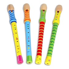 FLAUTO IN LEGNO COLORATO