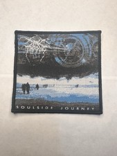 DARKTHRONE, SOULSIDE JOURNEY, BORDO NERO, 4X4 POLLICI, TOPPA TESSUTA