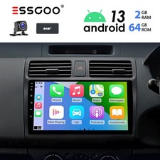 Per SUZUKI SWIFT III 2003-2010 10" Android 13 Autoradio Carplsy DAB+ 64G GPS NAV