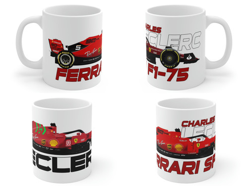 Tazze charles leclerc ferrari - tazze,