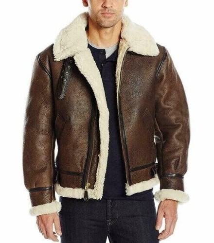 Giacca aviatore uomo marrone