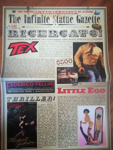 Tex the infinite statue - :the,