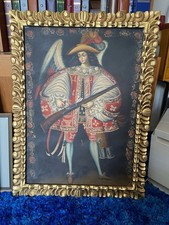 Quadro vintage Cuzco scuola