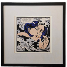 Roy Lichtenstein Drowning Girl