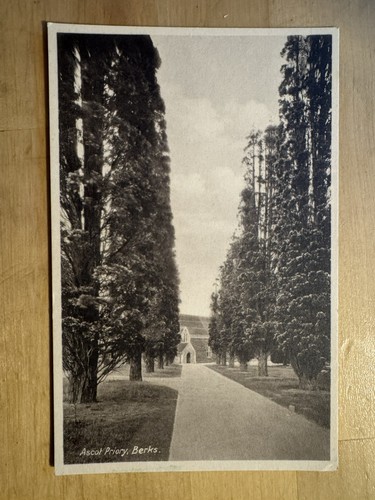 Postcard ascot priory - postcard,
