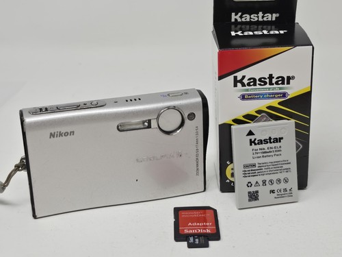 Nikon coolpix grigio fi - s6, wi-fi