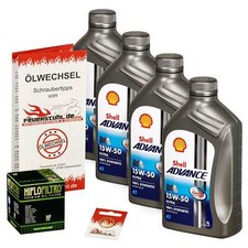 Kit Cambio Olio Ducati Multistrada 1000 DS/S 03-06 Shell Advance Ultra 15W50 HiFlo