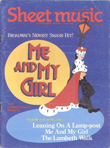 Sheet music magazine - music,