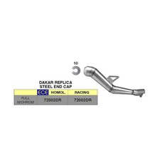 Marmitta ARROW slip-on