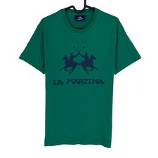 La Martina T-Shirt Verde In